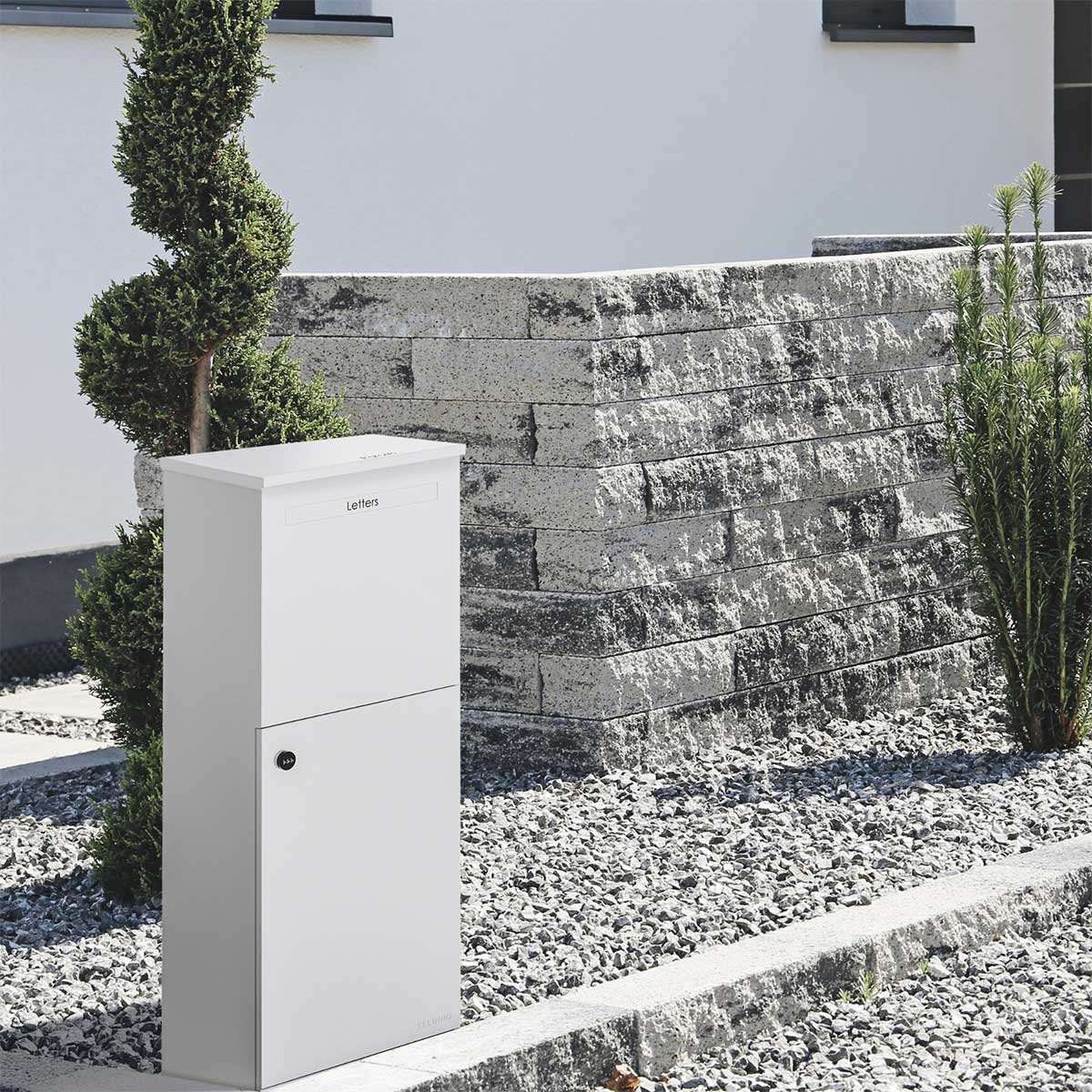 White Black Mailboxes in NZ
