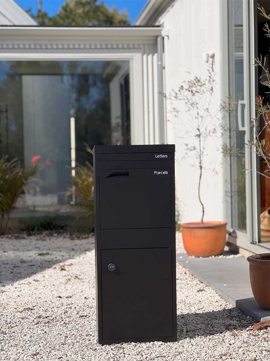 Modern Black Mailboxes in NZ